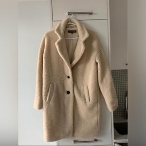 Super cozy long Sherpa Coat